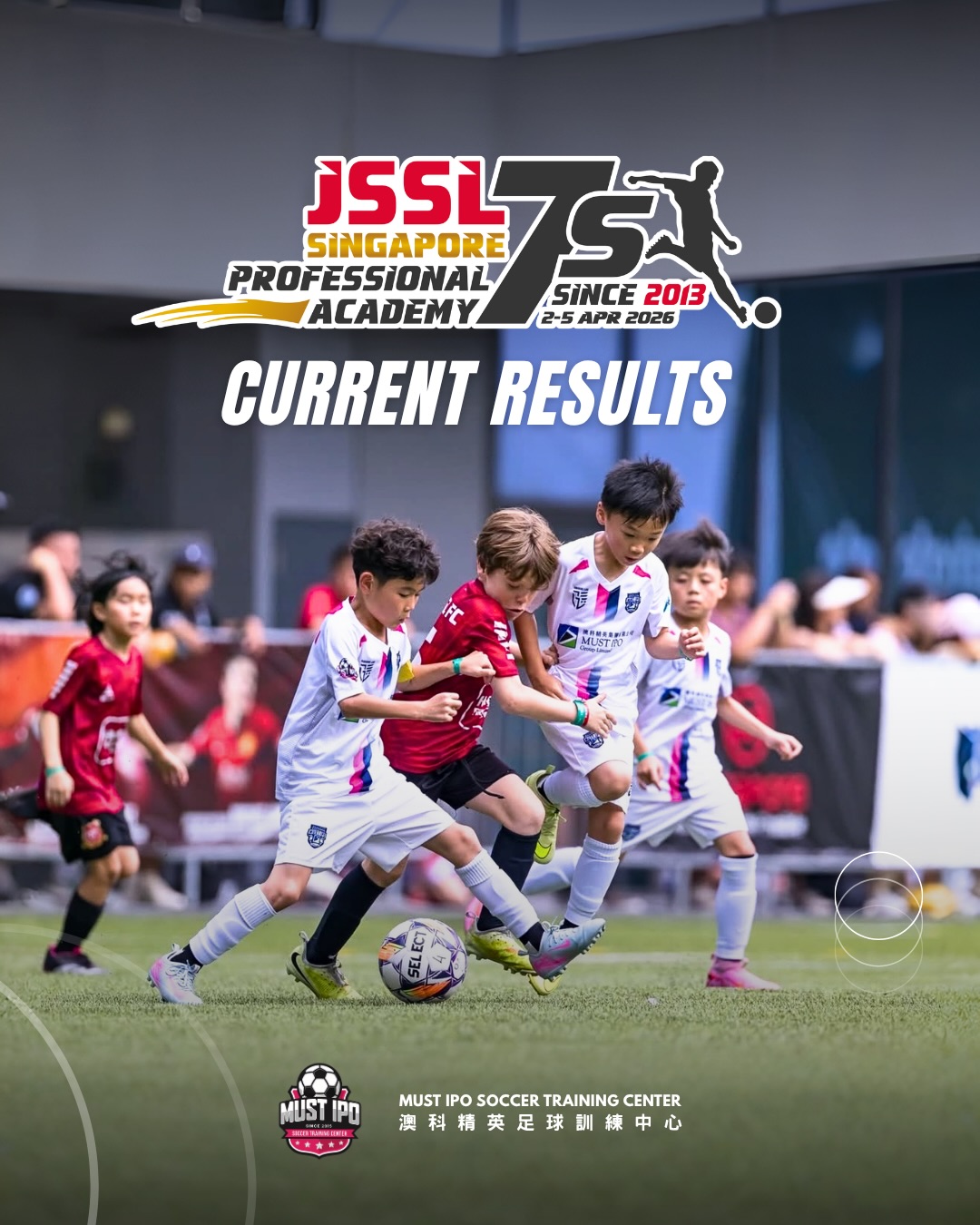 MUST IPO youth players competing in a regional tournament